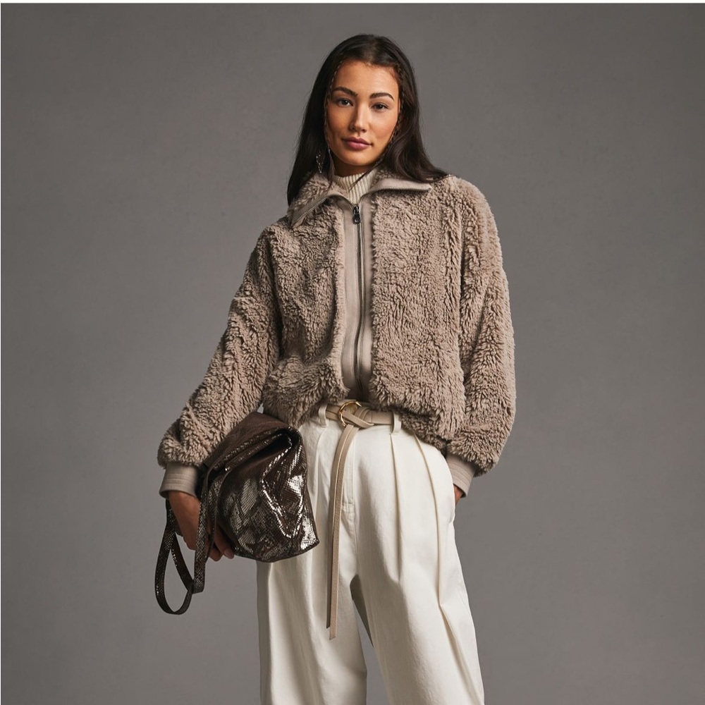 Varley Norfolk Jacket. Taupe. XS
